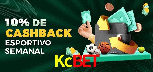 10% de bônus de cashback na Kcbet